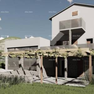 Prodaje se stara kamena duplex  kuća s pogledom na more