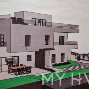 Prvoklasno građevinsko zemljište sa projektom u Ivan Dolcu