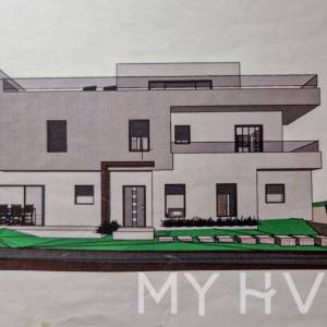 Prvoklasno građevinsko zemljište sa projektom u Ivan Dolcu