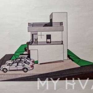 Prvoklasno građevinsko zemljište sa projektom u Ivan Dolcu