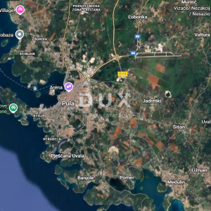PULA, VALTURA - građevinsko zemljište 32.662 m2 poslovne namjene! PRILIKA!