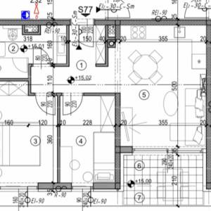 Pula! Višestambena, moderna zgrada s liftom, blizu centra. Stan s parkirnim mjestom i spremištem. S77