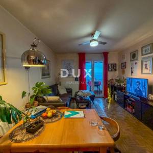 RIJEKA, G. VEŽICA - idealan stan s dvije spavaće sobe, balkon s pogledom na more, ODLIČNA ZGRADA