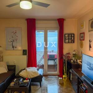 RIJEKA, G. VEŽICA - idealan stan s dvije spavaće sobe, balkon s pogledom na more, ODLIČNA ZGRADA