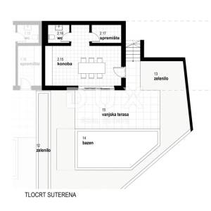 RIJEKA, KOSTRENA - ekskluzivan dvoetažni stan 164,90 m2 novogradnja s prekrasnim pogledom na more i bazenom + okućnica 182.60m2...