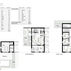 RIJEKA, KOSTRENA - ekskluzivan dvoetažni stan 163,89 m2 novogradnja s prekrasnim pogledom na more i bazenom + okućnica 176.65m2...