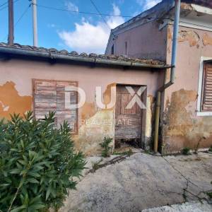 RIJEKA, KOZALA - starina/ kuća prizemnica 110m2 s pogledom na more + okoliš 1000m2