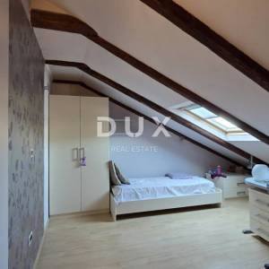 RIJEKA, TRSAT - 3S+DB dvoetažni stan s pogledom na more, 114m2