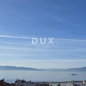 RIJEKA, TRSAT - 3S+DB dvoetažni stan s pogledom na more, 114m2