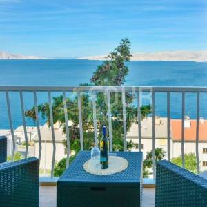 Senj, 1s+db, 40.05m2, lođa, pogled na more