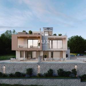 ŠIBENIK, VODICE – DUPLEX s bazenom, krovnom terasom i pogledom na more