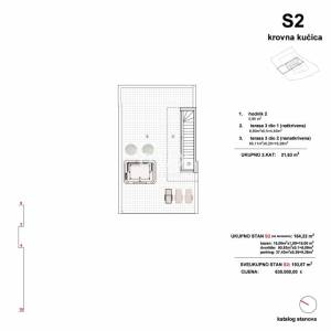 ŠIBENIK, VODICE – LUX TRIPLEX - krovna terasa, bazen i pogled na more