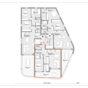 ŠIBENIK, VODICE – Penthouse s liftom, minutu od plaže