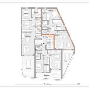 ŠIBENIK, VODICE – Penthouse, lift, pogled na more, 100m od plaže