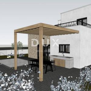 ŠIBENIK, VODICE – Samostojeća moderna vila s bazenom u izgradnji