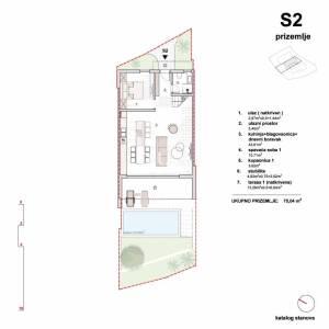 ŠIBENIK, VODICE – Triplex s krovnom terasom, bazenom i top pogledom