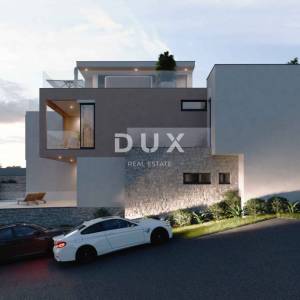 ŠIBENIK, VODICE – Triplex s krovnom terasom, bazenom i top pogledom