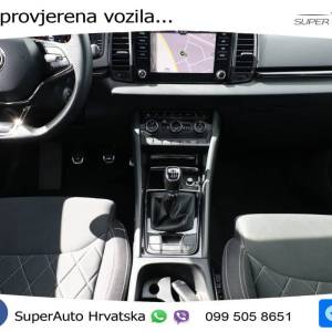 Škoda Karoq 1.5 TSI Sportline 150 KS, LED+ACC+GR SJED+PANO+VIRT+ASIST