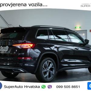 Škoda Kodiaq 2.0 TDI DSG Sportline 150 KS, 7-SJED+ACC+LED+4xGR SJED+VIRT