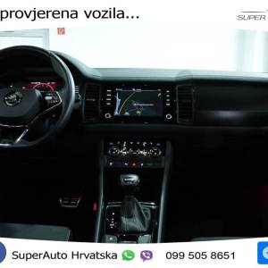 Škoda Kodiaq 2.0 TDI DSG Sportline 150 KS, 7-SJED+ACC+LED+4xGR SJED+VIRT