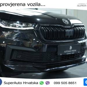 Škoda Kodiaq 2.0 TDI DSG Sportline 150 KS, 7-SJED+ACC+LED+4xGR SJED+VIRT