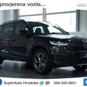 Škoda Kodiaq 2.0 TDI DSG Sportline 150 KS, 7-SJED+ACC+LED+4xGR SJED+VIRT