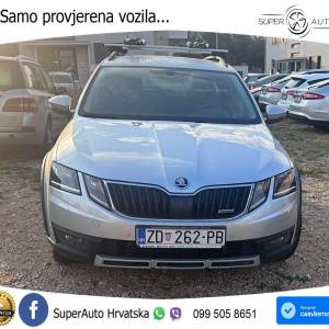 Škoda Octavia Combi Scaut 2.0. TDI Aut. 184 KS, ACC+GR SJED+NAVI