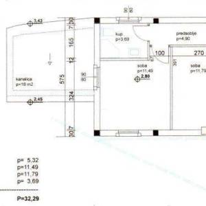 Stara kamena kuća  s projektom za obnovu i građevinskom dozvolom