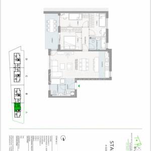 SVETA NEDELJA CENTAR/ČETVEROSOBAN STAN NOVOGRADNJA 103 m2/2950 €/m2