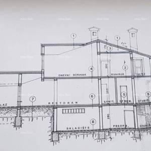 Umag. Lijepa kuća sa šest apartmana.