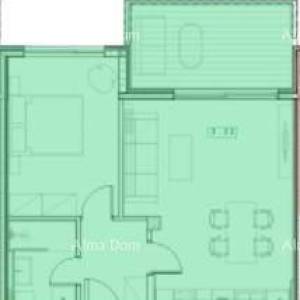 UMAG – Novogradnja! Stan  u modernom stambenom kompleksu s dva parkina mjesta,S 2-22