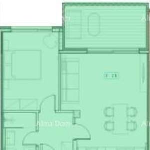 UMAG – Novogradnja! Stan  u modernom stambenom kompleksu s dva parkirna mjesta, S 2-25