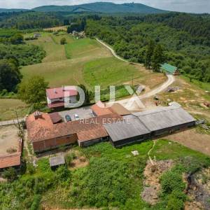 VRGINMOST, BLATUŠA - Veliko imanje, farma s mehanizacijom i životinjama! 40 hektara zemljišta!