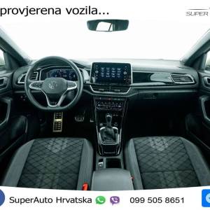VW T-Roc 1.5 TSI DSG R-Line 150 KS, LED+ACC+GR SJED+KAM+VIRT+PDC