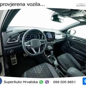 VW T-Roc 1.5 TSI DSG R-Line 150 KS, LED+ACC+GR SJED+KAM+VIRT+PDC