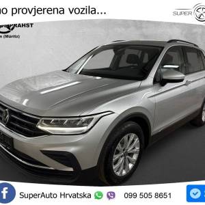 VW Tiguan 1.5 TSI Life 150 KS, ACC+KAM+GR SJED+PARK+LANE