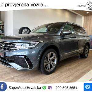 VW Tiguan Allspace 2.0 TDI DSG 4M. R-Line 200 KS, 7-SJED+ACC+GR SJED+KAM+VIRT