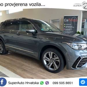 VW Tiguan Allspace 2.0 TDI DSG 4M. R-Line 200 KS, 7-SJED+ACC+GR SJED+KAM+VIRT