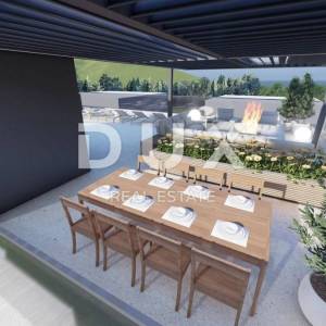 ZADAR, SUKOŠAN - Luksuzan penthouse u izgradnji pokraj mora B201