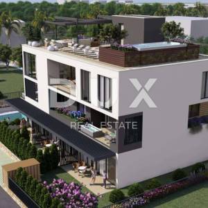 ZADAR, SUKOŠAN - Luksuzan penthouse u izgradnji pokraj mora B201