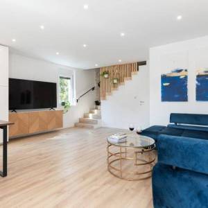 Zagreb-Draškovićeva, mir u centru-dvorišna oaza, dvoetažni stan, 63m2