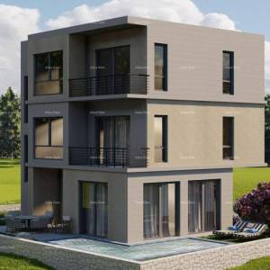 Započeta gradnja ! Manja stambena zgrada sa samo tri stana !