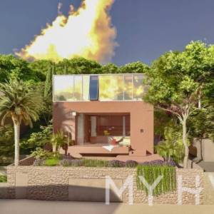 Zemljište sa projektom vile u Jelsi