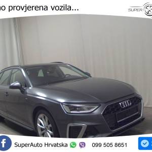 Audi A4 Avant 40 TDI S tronic S Line 204 KS, LED+TEM+KAM+PDC+ASIST