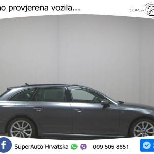 Audi A4 Avant 40 TDI S tronic S Line 204 KS, LED+TEM+KAM+PDC+ASIST