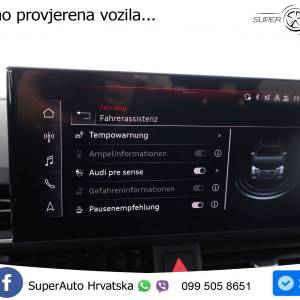 Audi A4 Avant 45 TFSI quattro S line 265 KS, KAM+KEY+GR SJED+VIRT+LANE