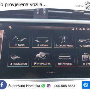 Audi A6 50 TFSIe quattro Aut. S line 299 KS, ACC+LED+KAM+GR SJED+PANO+VIRT