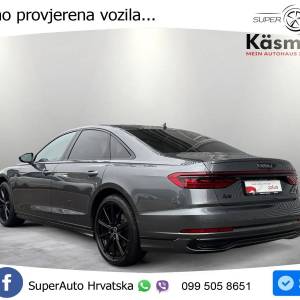 Audi A8 50 TDI quattro 2xS line 286 KS, ZRAČ+PANO+360°+GR SJED+ACC+KEY+VIRT