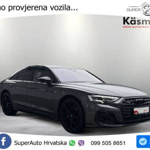 Audi A8 50 TDI quattro 2xS line 286 KS, ZRAČ+PANO+360°+GR SJED+ACC+KEY+VIRT