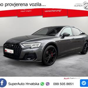 Audi A8 50 TDI quattro 2xS line 286 KS, ZRAČ+PANO+360°+GR SJED+ACC+KEY+VIRT